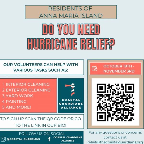 Volunteer hurricane cleanup available