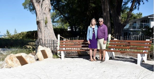 Memorial honors domestic violence victim