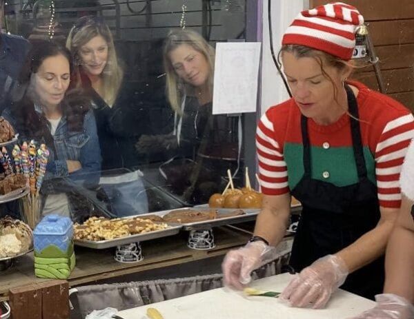 Candy canes take center stage on Bridge Street