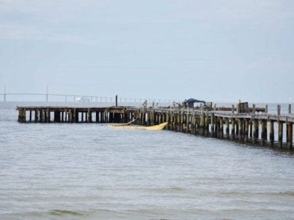 AM Pier building gone