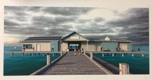 Anna Maria pier mock up