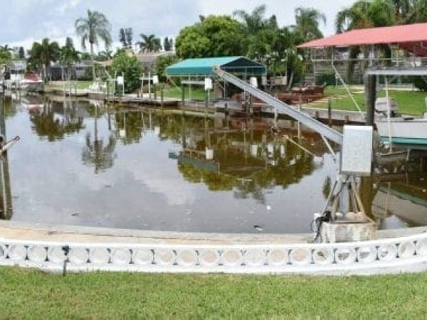 red tide canal shores