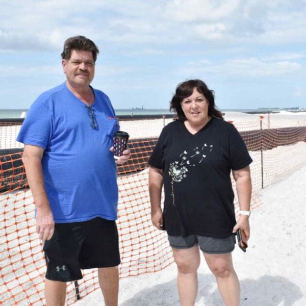 Beach renourishment staging area concerns addressed