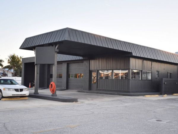 Construction office approved on former car wash property