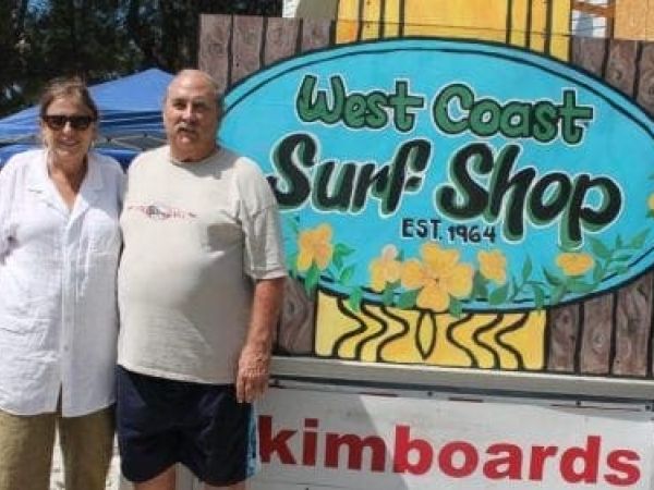 West Coast Surf Shop luau