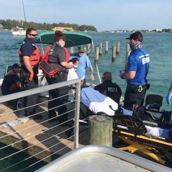 Boat and personal watercraft collide near Longboat Pass
