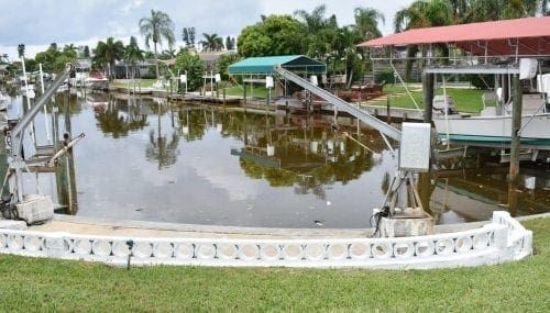 red tide canal shores