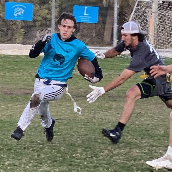 Team TBT reaches adult flag football semifinals