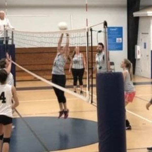 Solid Rock Construction undefeated in volleyball