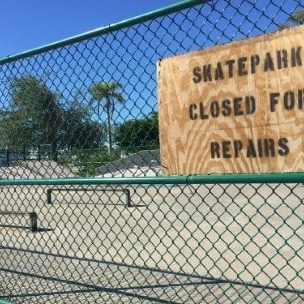 skate park closed
