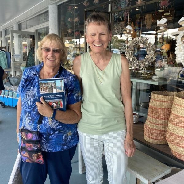 Local author recounts 12 years overseas