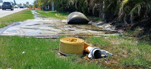 Water main replacement continues in Holmes Beach