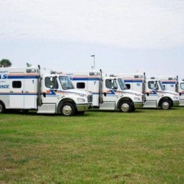 Manatee County EMS ambulance