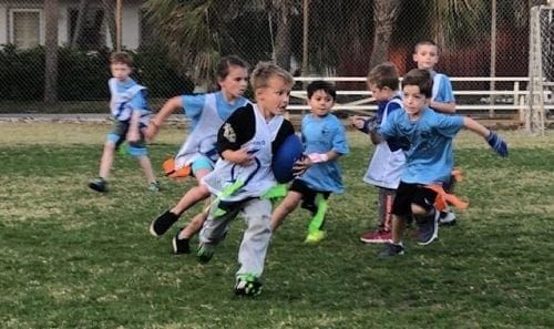 Football futures constructed by Moss Builders