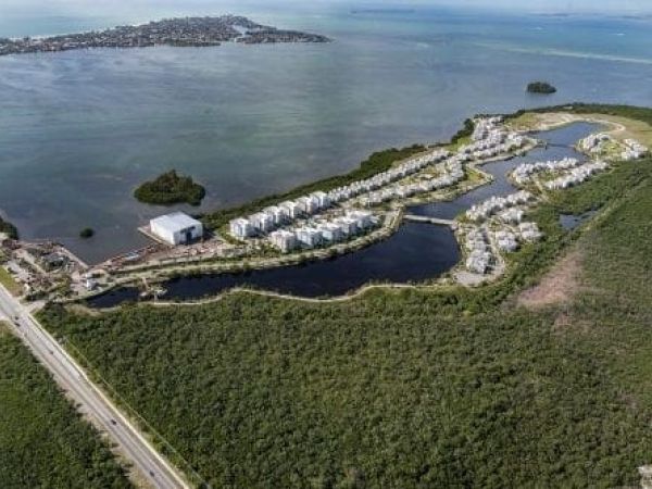 One Particular Harbour marina aerial