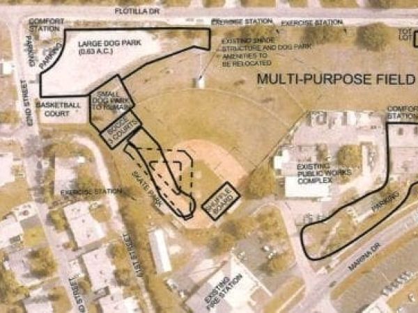 holmes beach city field proposal