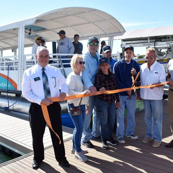Gulf Islands Ferries arrive in Bradenton Beach
