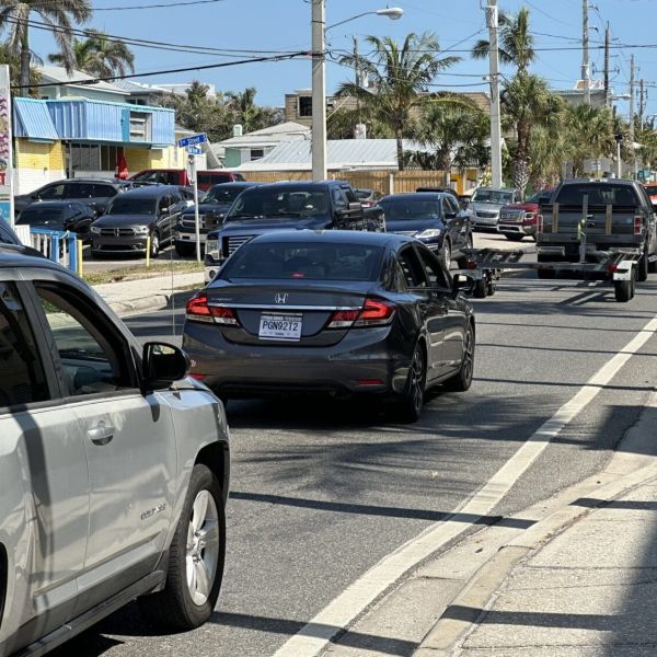 Parking at a premium for holiday weekend