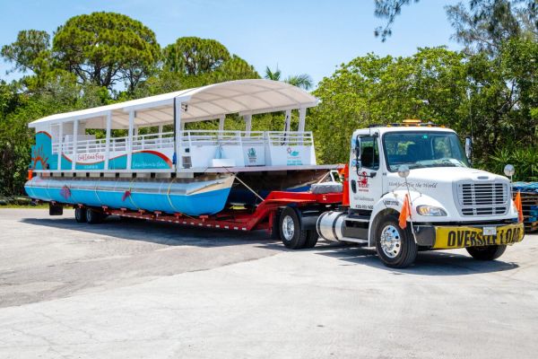 County water taxis arrive