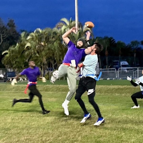 Winter flag football action returns
