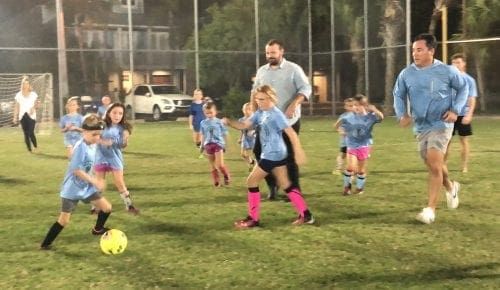 End of the season fun on the little field