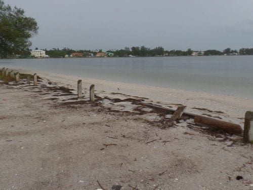 Palma Sola Causeway missing bollards