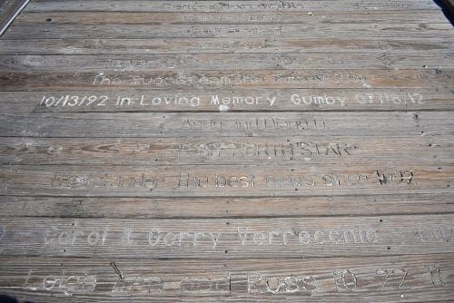Anna Maria Pier Planks