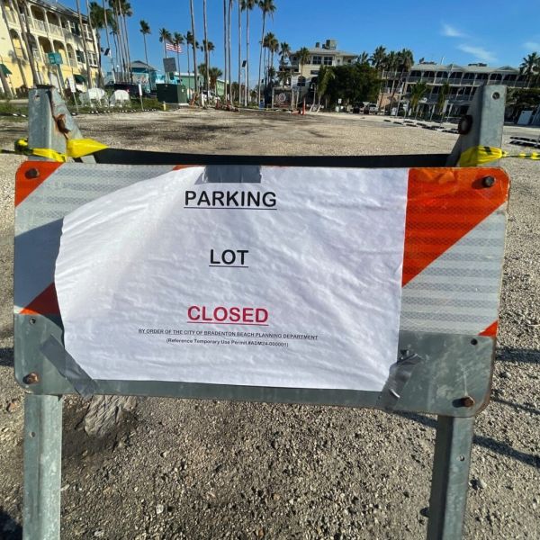 Parking lot shutdown short lived