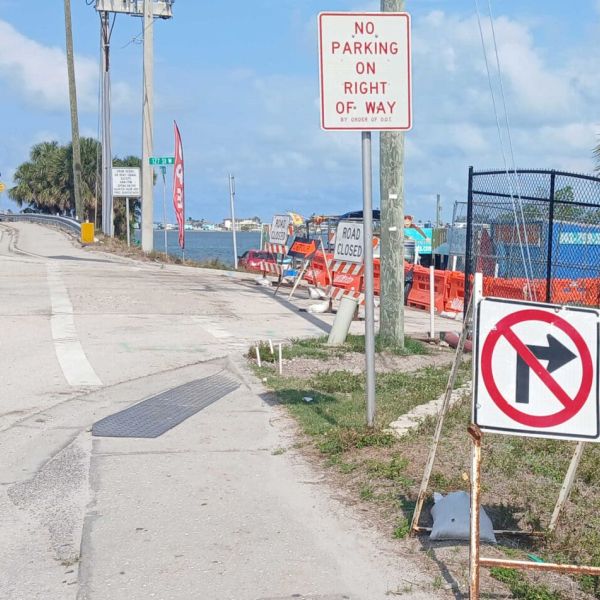 Utilities work, intersection closure continues near Cortez Bridge