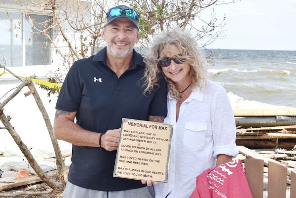 Son's Rod & Reel Pier memorial plaque returned to parents