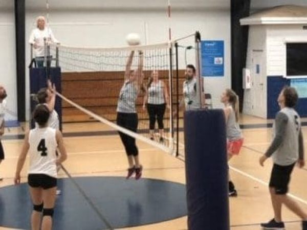 Solid Rock Construction undefeated in volleyball