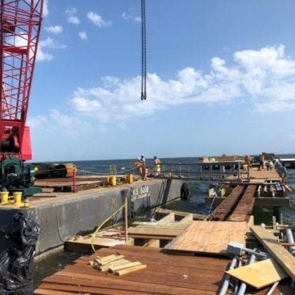 City Pier repairs temporarily delayed