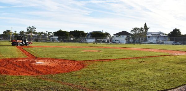 City baseball field being restored