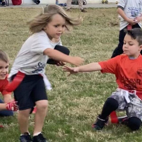 Youngest footballers learning game at The Center