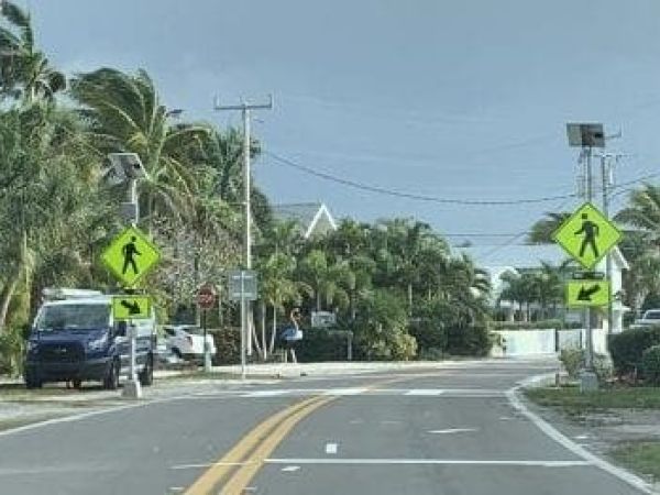 Holmes Beach crosswalk