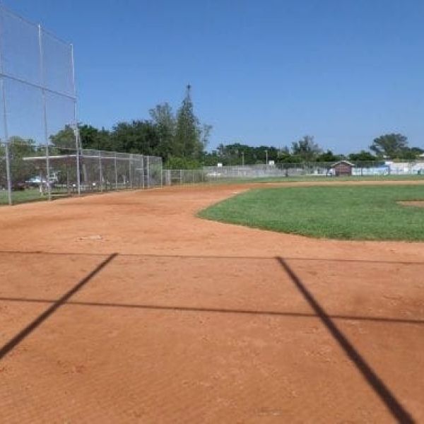 Holmes Beach city field third base