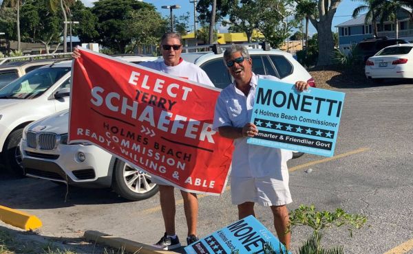 Holmes Beach candidates sound off on golf cart/LSV use