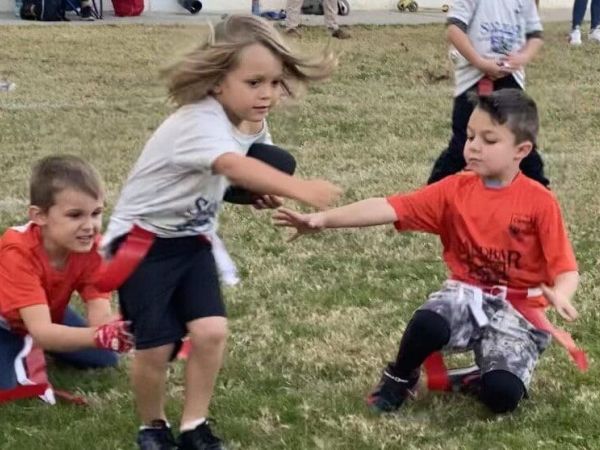 Youngest footballers learning game at The Center