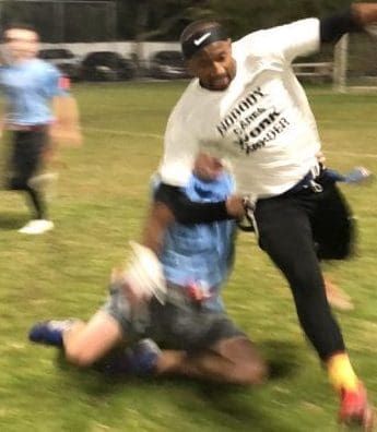 Flag football fun at The Center