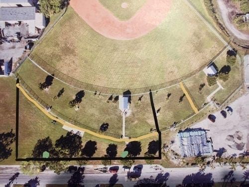 Holmes Beach dog park aerial