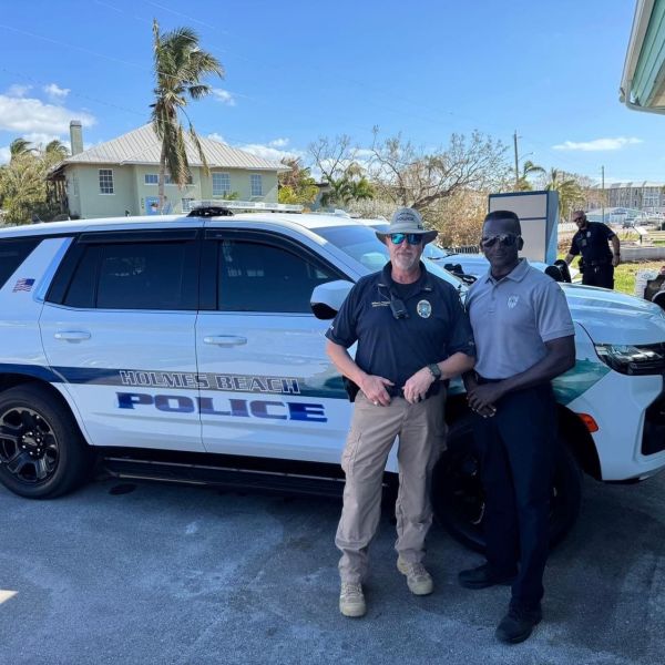 HBPD chief thanks family in blue