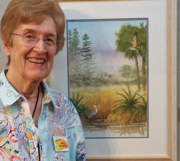 Realistic watercolors portray Gulf coast