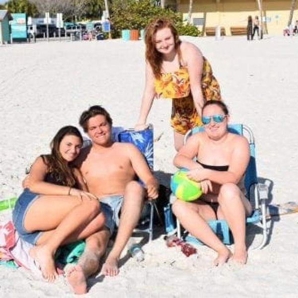 Spring break is in full swing