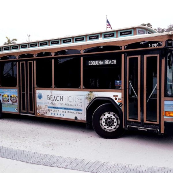 Island resident arrested for allegedly damaging trolley bus