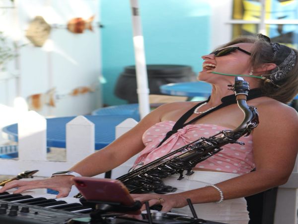 Sax on the beach
