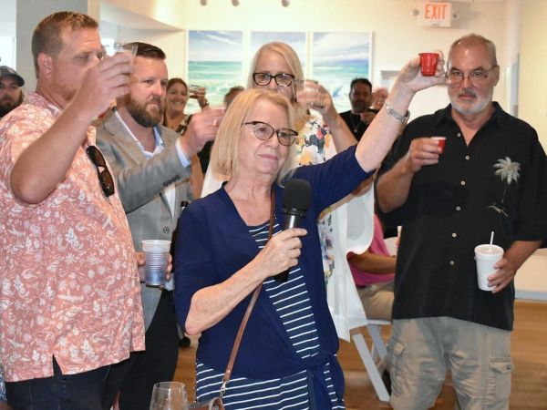 Mike LaPensee celebrated