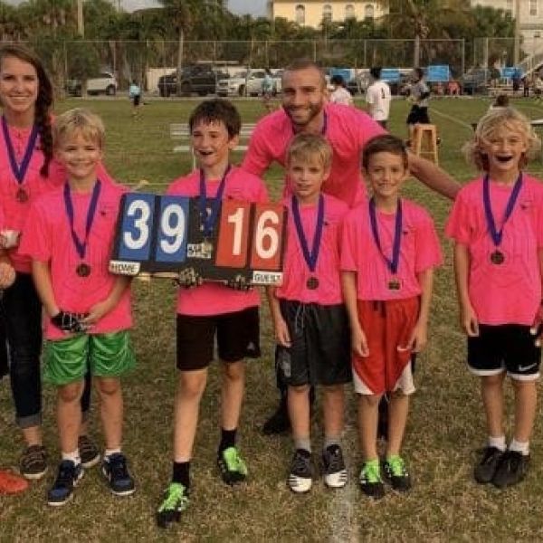 Youth flag football finals names three champions