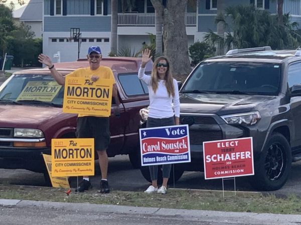 Election candidates speak out on balance in Holmes Beach