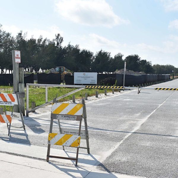 Coquina Beach parking lot improvements continue