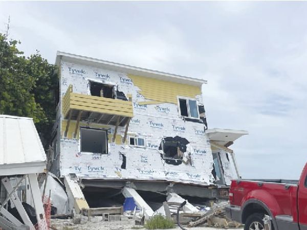 Hurricane-damaged homes set for demolition